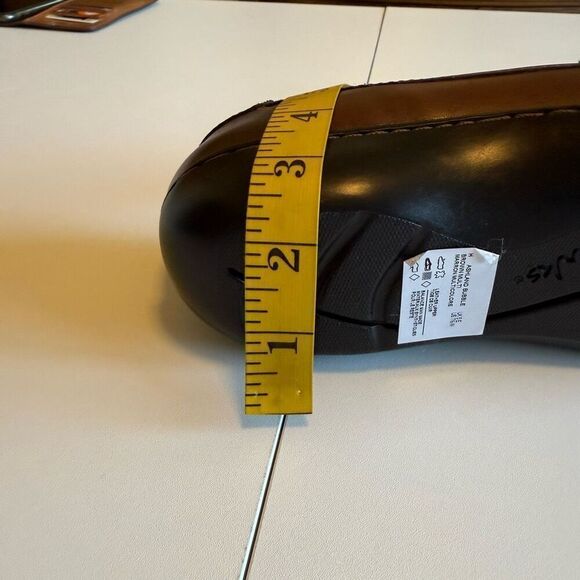 NEW Clarks Ashland Bubble Two Tone Brown Slip On Loafer Sz 7.5 Academia, Preppy - Picture 11 of 12